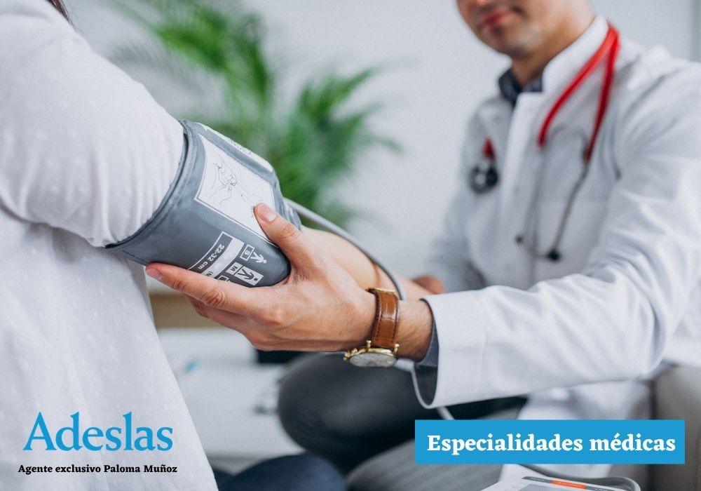 adeslas especialidades